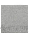 Ambroise Embroidered Muffler Grey - A.P.C. - BALAAN 2