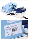 Newbuck Calfskin Slip On Blue - LANVIN - BALAAN 6