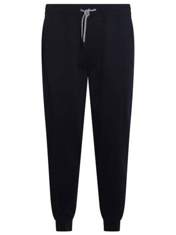 Tapered Jogger Track Pants Dark Blue - BRUNELLO CUCINELLI - BALAAN 1