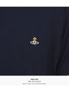 Chest ORB Logo Short Sleeve T-Shirt Navy - VIVIENNE WESTWOOD - BALAAN 11