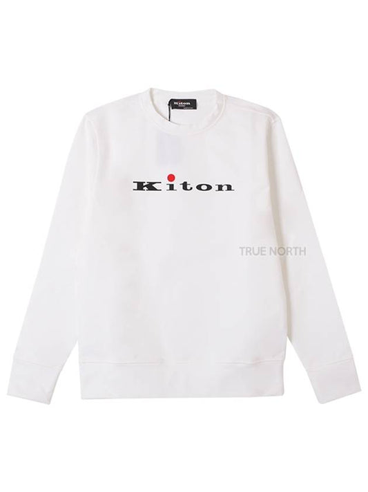 hooded sweatshirt UMK025916 002 white - KITON - BALAAN 2
