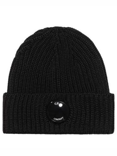 Extrafine Merino Wool Lens Beanie - CP COMPANY - BALAAN 1