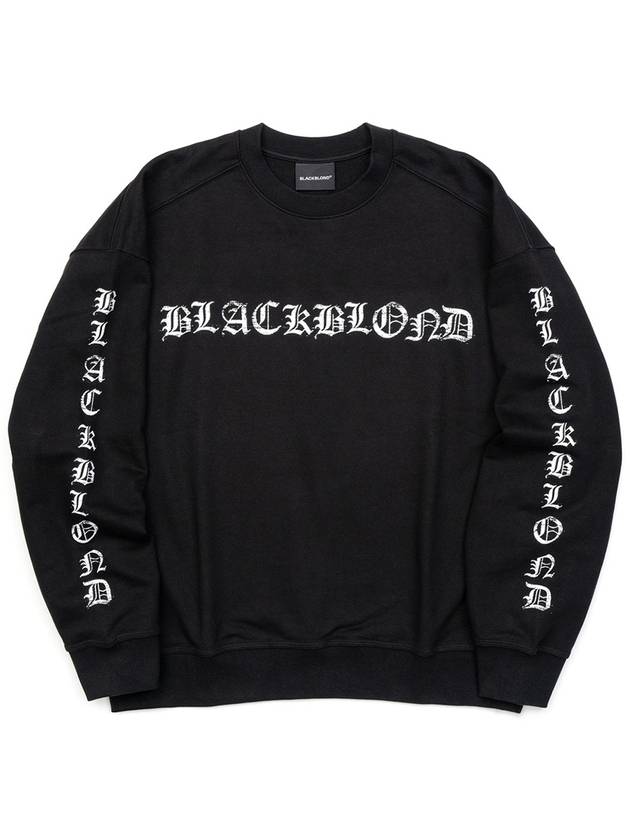 BBD Crushed Faith Sweatshirt Black - BLACKBLOND - BALAAN 2