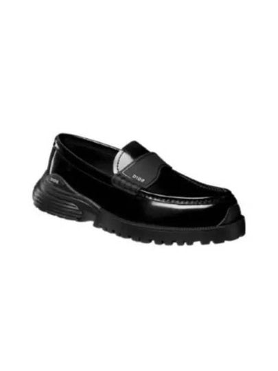 Combat Polished Calfskin Loafer Black - DIOR - BALAAN 2