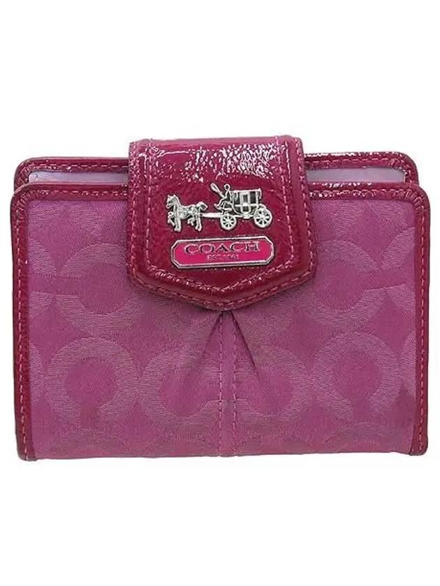 Op art half wallet - COACH - BALAAN 1