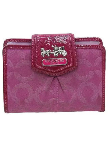 Op art half wallet - COACH - BALAAN 1