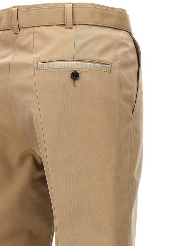 Straight Pants 2407242651 Beige - SACAI - BALAAN 5