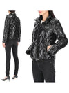 Women s Sora Diamond Quilted Heavy Short Down Jacket VDDJ95435 BKS - DUVETICA - BALAAN 2