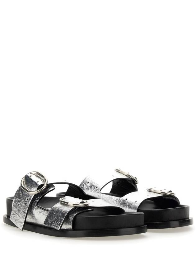 Flat Shoes J15WP0090 P5802042 SILVER - JIL SANDER - BALAAN 4