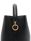 Le 37 Leather Bucket Bag Black - SAINT LAURENT - BALAAN 5