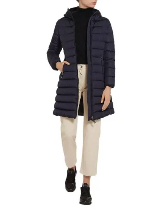 Talev TALEV Hood Long Padding Navy - MONCLER - BALAAN 3