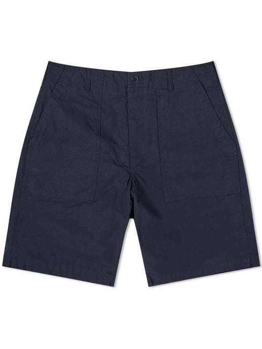 Fertig cotton shorts dark navy - ENGINEERED GARMENTS - BALAAN 1