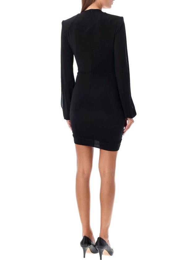 Vinia short dress black - ISABEL MARANT - BALAAN 3