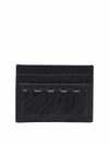 Car Embossed Grain Calfskin Card Wallet Black - BALENCIAGA - BALAAN 3