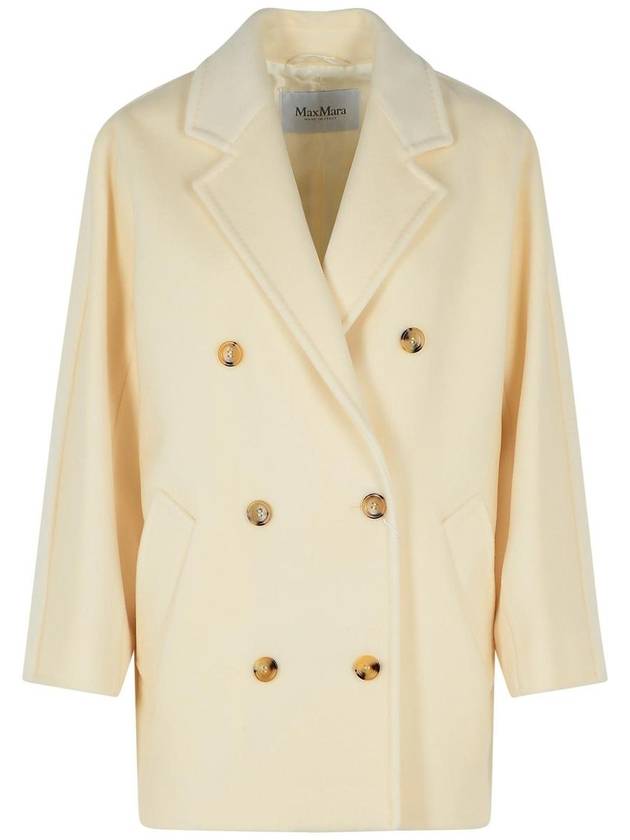 Revus Wool Cashmere Shorts Double Coat Cream - MAX MARA - BALAAN 2