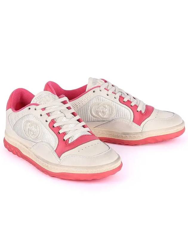 Mac80 Low-Top Sneakers Off White Pink - GUCCI - BALAAN 2