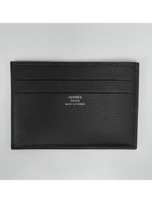 Men s Card Wallet Citizen Twill Bronze Silk In - HERMES - BALAAN 3