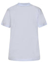 Micro Brushed Logo Short Sleeve T-Shirt White - MSGM - BALAAN 4