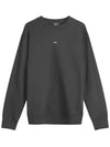 Boxy Micro Logo Sweatshirt Black - A.P.C. - BALAAN 2