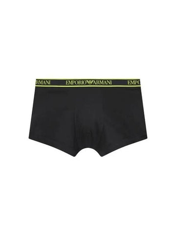 UNDERWEAR Men s Logo Banding Solid Cotton Drawn Black 271141 - EMPORIO ARMANI - BALAAN 1