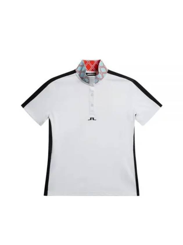 Women's Pip Polo Shirt White - J.LINDEBERG - BALAAN 2