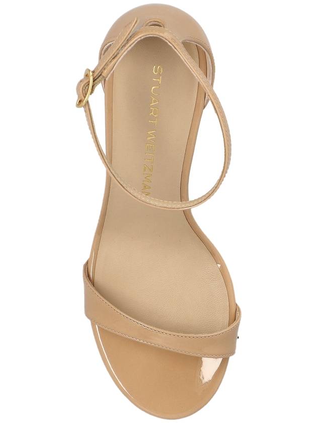 Stuart Weitzman Heeled Sandals Nudist II, Women's, Beige - STUART WEITZMAN - BALAAN 6