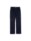 Pantaloni Comfort Fit Cargo Straight Pants Navy - STONE ISLAND - BALAAN 2