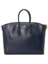 Antigona Small Leather Tote Bag Black - GIVENCHY - BALAAN 5