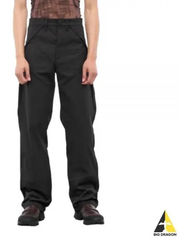 24 Cargo Trousers RBMW069FA51 BLK0001 - ROA - BALAAN 1