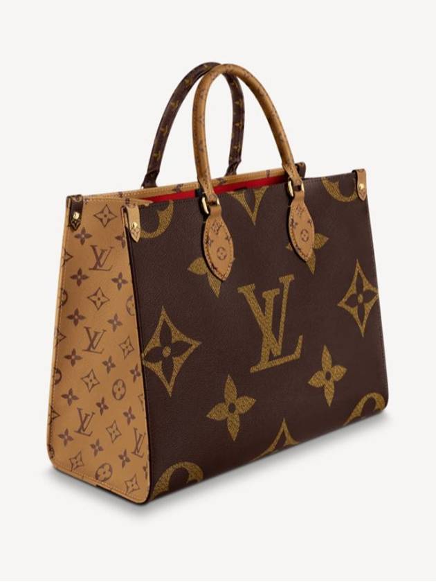 OnTheGo MM Monogram Tote Bag Brown - LOUIS VUITTON - BALAAN 3