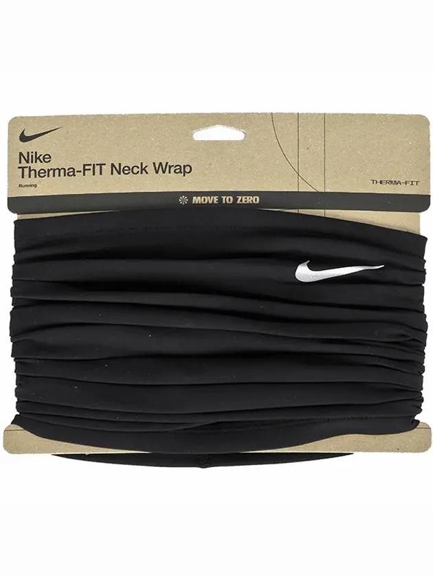 Therma Fit Wrap Neck Warmer Black - NIKE - BALAAN 3