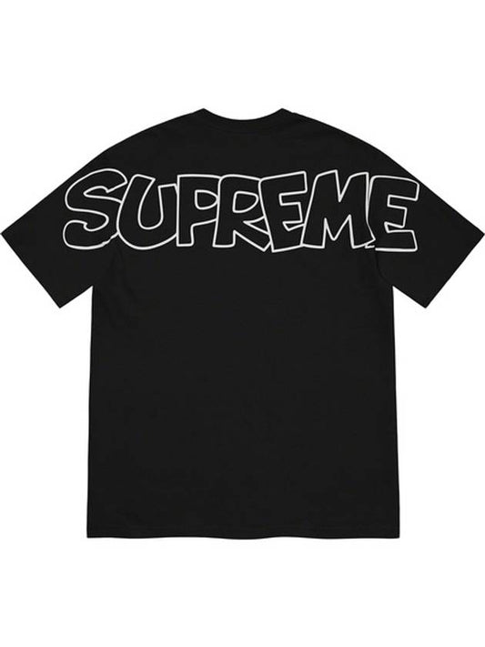 Smurfs TShirt Black - SUPREME - BALAAN 2