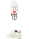 Women's Medalist Leather Low-Top Sneakers White - AUTRY - BALAAN 6