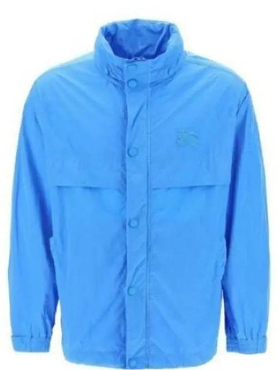 EKD Applique Nylon Zip-Up Jacket Blue - BURBERRY - BALAAN 2