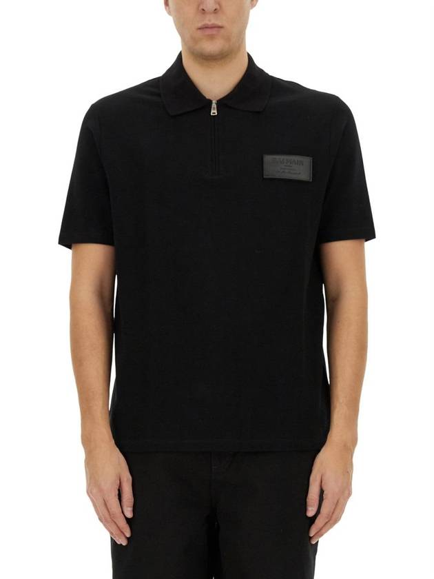 Balmain Polo With Logo - BALMAIN - BALAAN 1