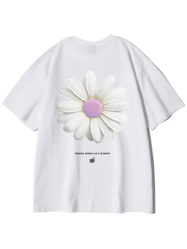 EL Daisy Short Sleeve T-Shirt White - ELIMENO - BALAAN 2