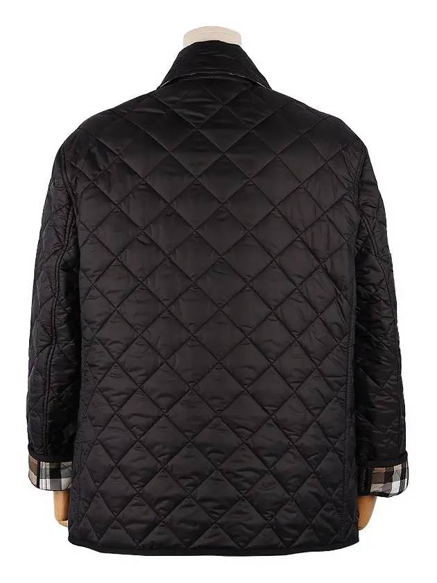 Dalry Quilted Jacket Black - BURBERRY - BALAAN 3