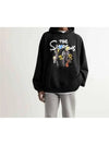 Men's Simpson Overfit Hoodie Black - BALENCIAGA - BALAAN 6