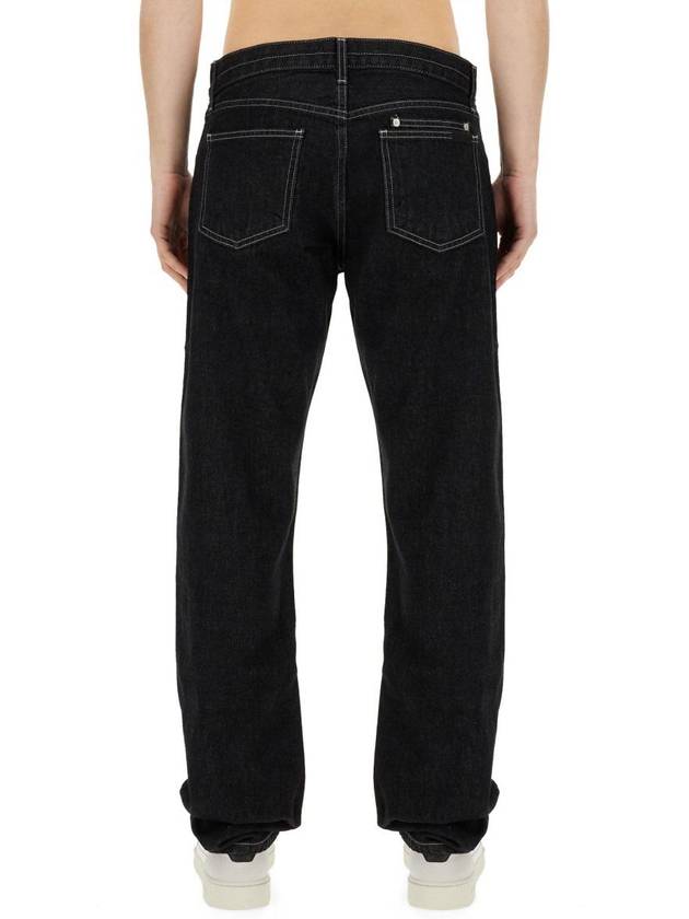 Denim Straight Pants N09DM201 VJJ DENIM - HELMUT LANG - BALAAN 4