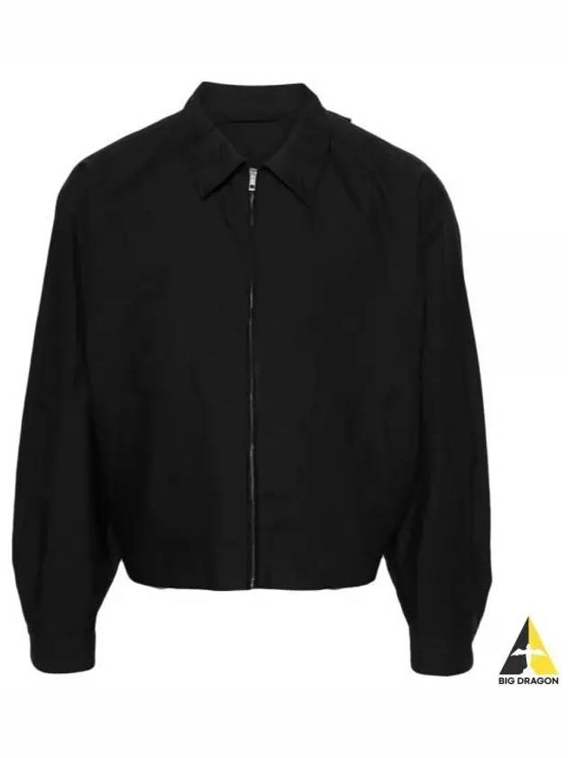 Men's Jumper Shirt Jacket Black - LEMAIRE - BALAAN 2