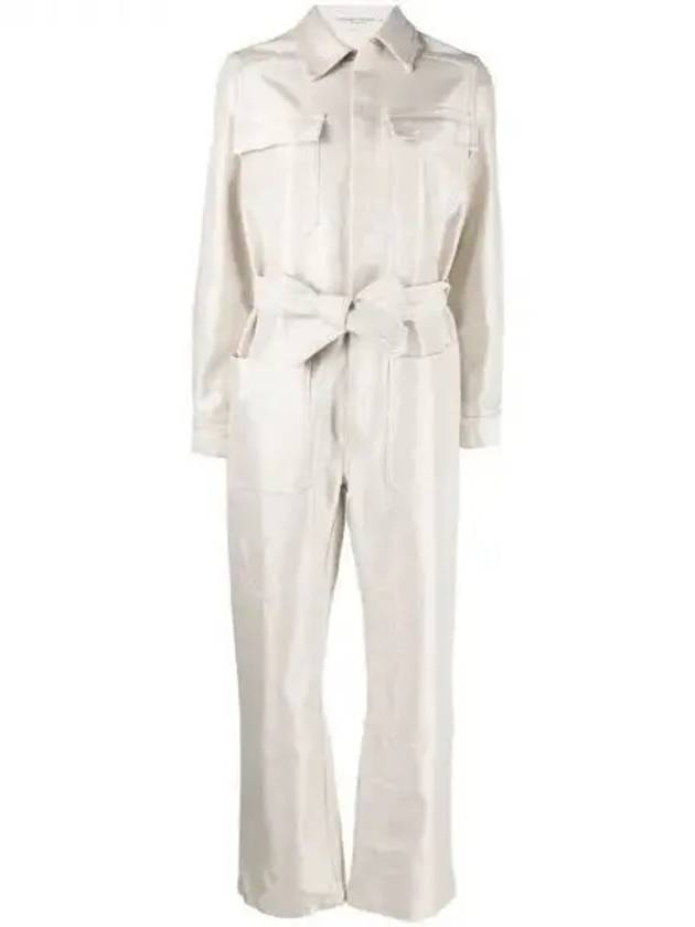 Denim Jumpsuit White - GOLDEN GOOSE - BALAAN 2