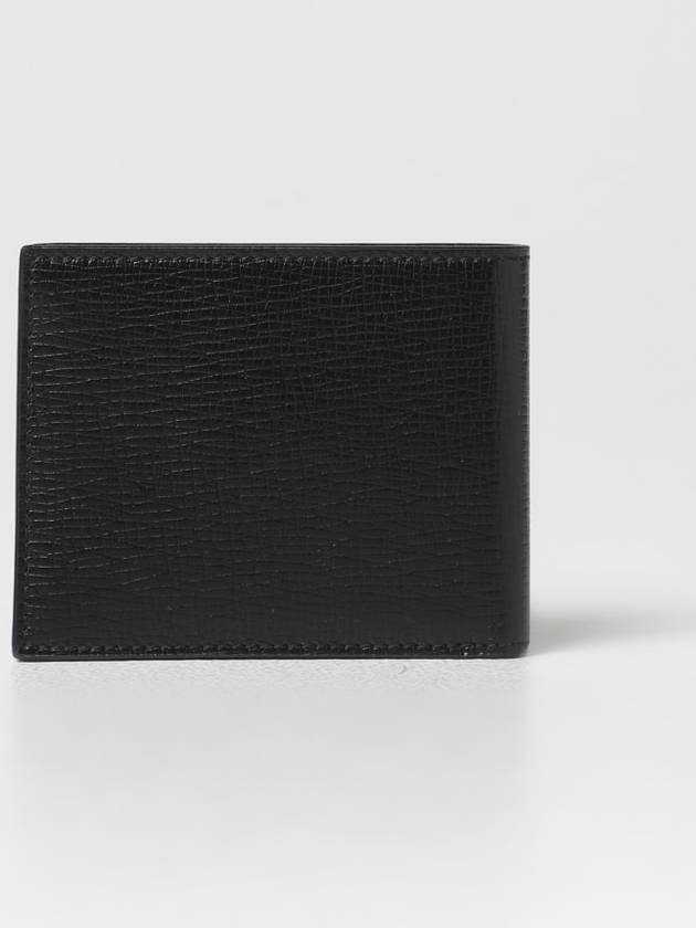 Metal Logo Half Wallet Black - SALVATORE FERRAGAMO - BALAAN 3