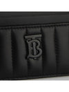 Quilted Leather Lola Card Wallet Black - BURBERRY - BALAAN 3