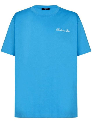 Balmain  Signature Emb T.Shirt.Bulky Fit Clothing - BALMAIN - BALAAN 1