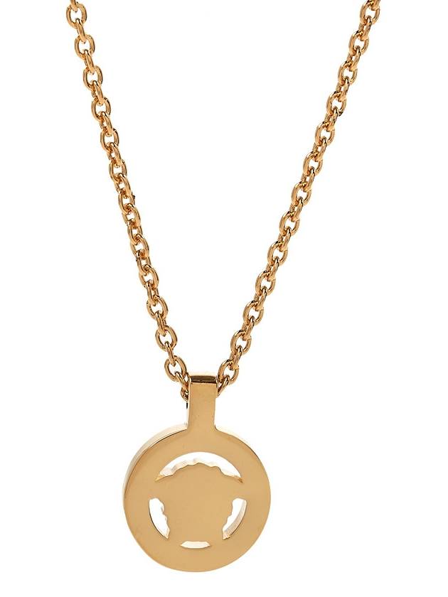 Medusa Pendant Necklace Gold - VERSACE - BALAAN 5