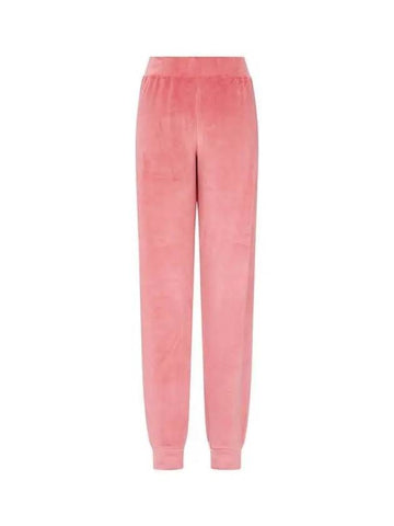 UNDERWEAR Women s Stretch Velor Lounge Jogger Pants Coral Pink 270781 - EMPORIO ARMANI - BALAAN 1