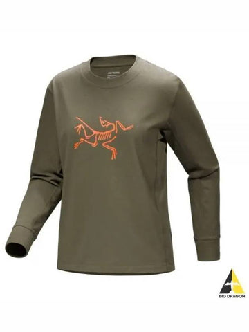 ARC TERYX Archiopteryx Logo T Shirt Women ATOFWX9428TSO ARCHAEOPTERYX LS W - ARC'TERYX - BALAAN 1