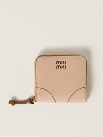 Small leather wallet 5ML522 2CSB F0A2C - MIU MIU - BALAAN 1