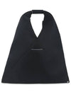 Men's Japanese Mesh Medium Tote Bag Black - MAISON MARGIELA - BALAAN 3