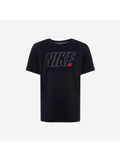 Dri-Fit Graphic Training Short Sleeve T-Shirt Black - NIKE - BALAAN 2